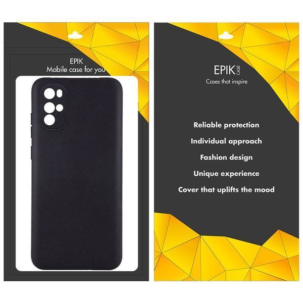 Чохол TPU Epik Black Full Camera для Motorola Moto G22 Чорний 358395 фото