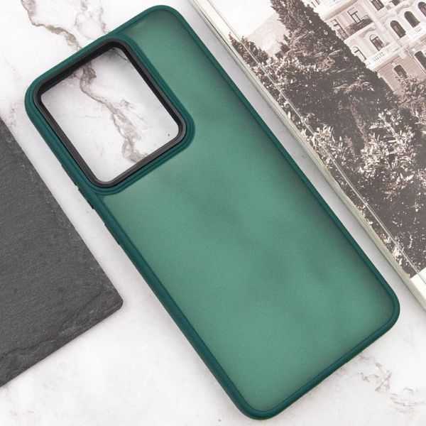Чохол TPU+PC Lyon Frosted для Xiaomi Redmi 13C / Poco C65 Green 285806 фото