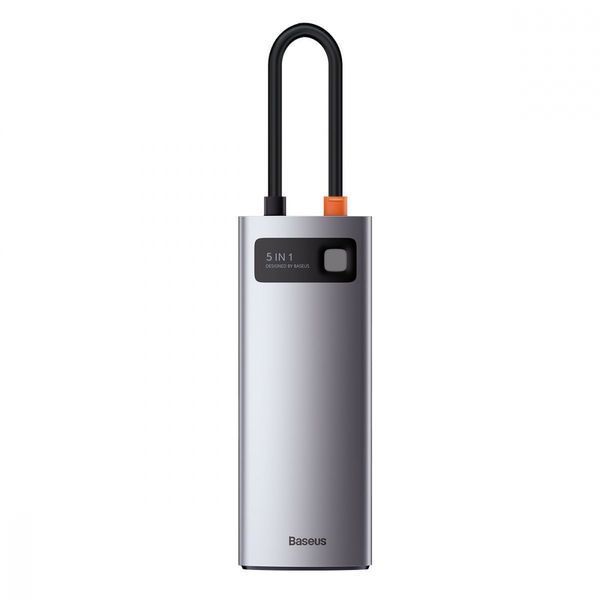 USB-Хаб Baseus Metal Gleam Series 5-in-1 Type-C CAHUB-CX0G 252251 фото