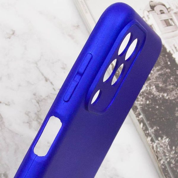 Чохол TPU GETMAN Liquid Silk Full Camera для Samsung Galaxy M33 5G Синій / Iris 397556 фото