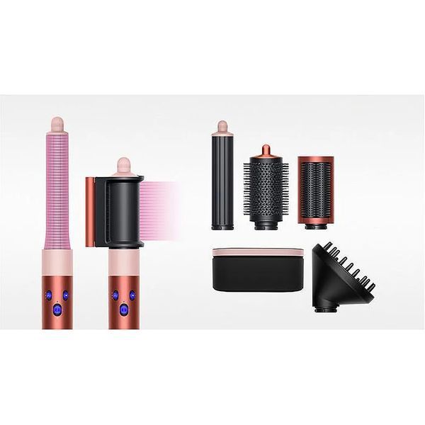 Стайлер Dyson HS05 Airwrap Multi-styler Complete Long Volumise Strawberry Bronze/Blush Pink (581840-01) EU 319703 фото