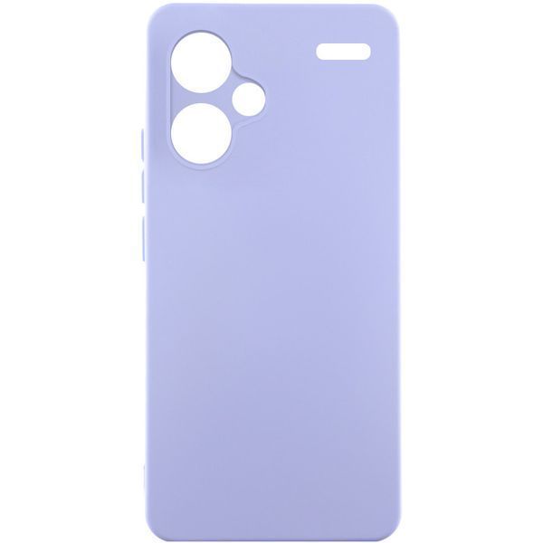 Чохол Silicone Cover Lakshmi Full Camera (A) для Xiaomi Redmi Note 13 Pro+ Бузковий / Dasheen 288481 фото