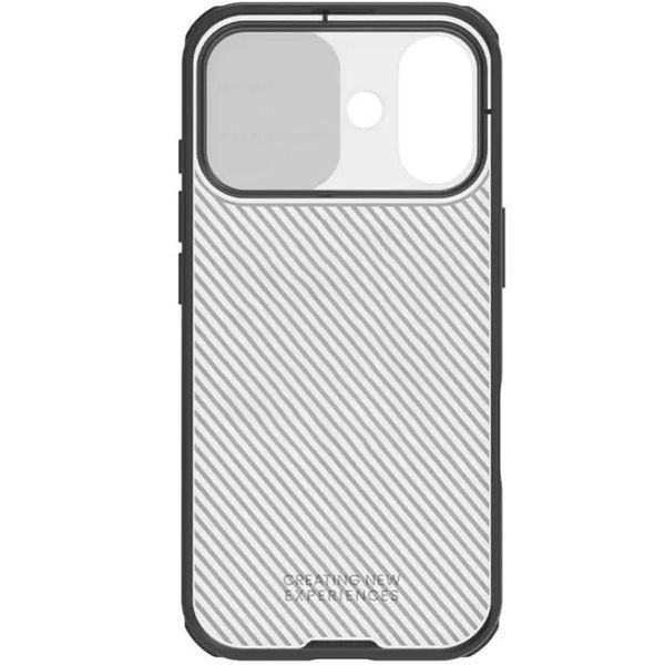 Карбонова накладка Nillkin CamShield Pro для Apple iPhone 17 (6.3") Transparent black 398544 фото
