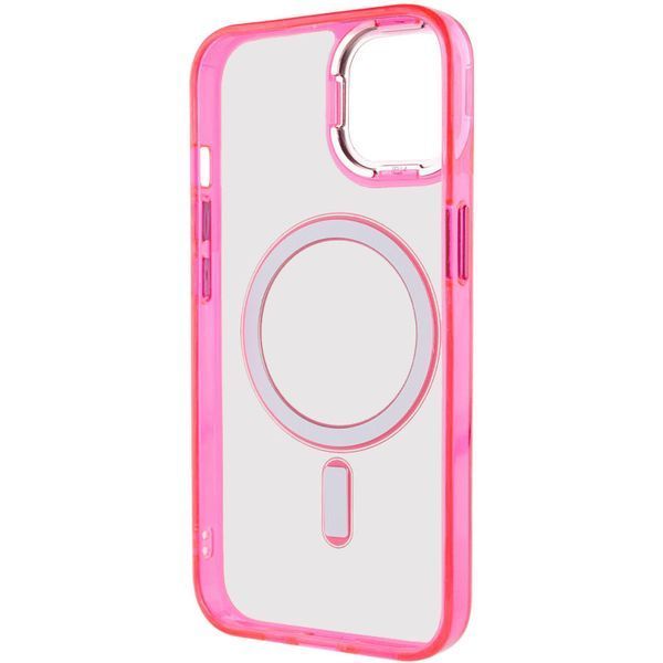 Чохол TPU Iris with MagSafe для Apple iPhone 12 Pro Max (6.7") Малиновий 272108 фото
