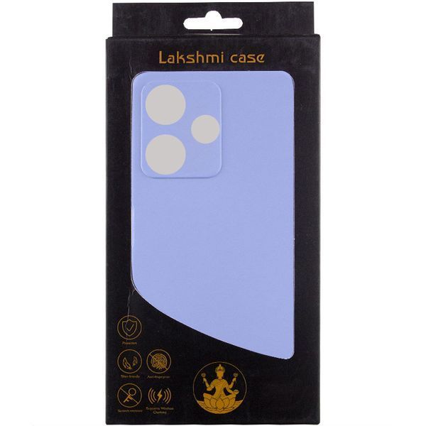 Чохол Silicone Cover Lakshmi Full Camera (AAA) для Xiaomi Redmi Note 14 5G Бузковий / Dasheen 355949 фото