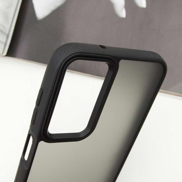 Чохол TPU+PC Lyon Frosted для Samsung Galaxy A17 4G/5G Black 398046 фото