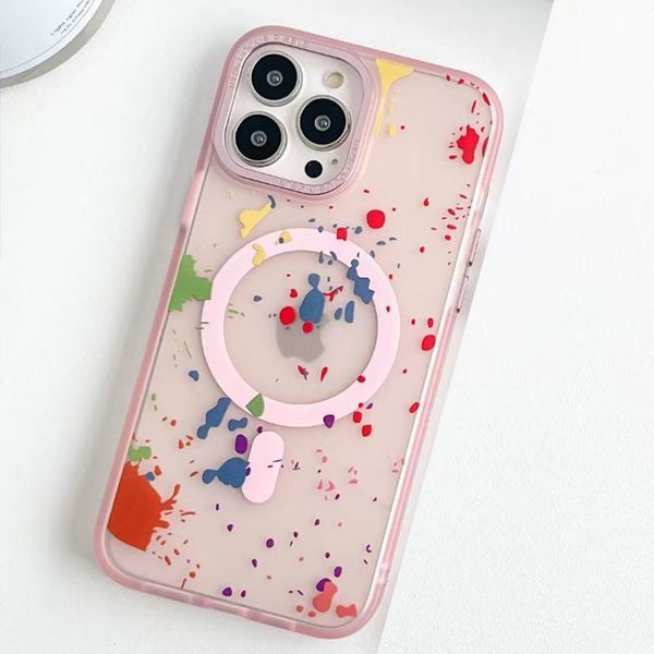 Чохол TPU+PC Flush with MagSafe для Apple iPhone 14 Pro Max (6.7") Baby pink 312594 фото