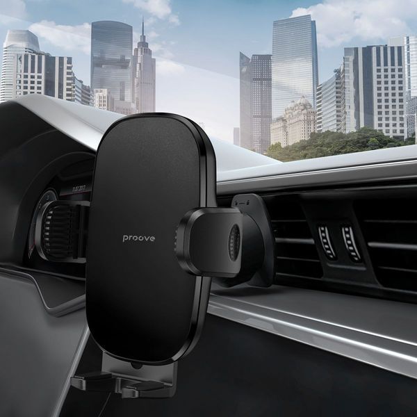 Автомобільний тримач Proove Tumbler Air Outlet Car Mount (CHTB00000001) Black 287139 фото