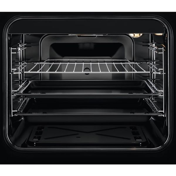 Плита Electrolux газова, 59л, 60x60см, чавун, білий (LKG600011W) 374323 фото