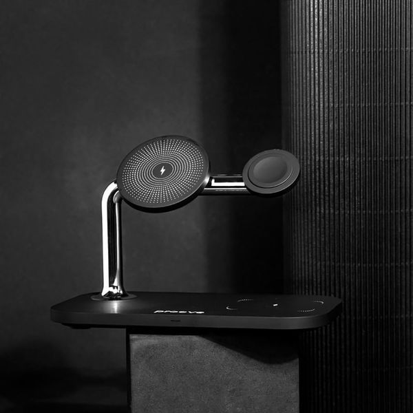 Бездротовий зарядний пристрій Proove Magnetic Field 3 in 1 (WSMF15010001) Black 277460 фото