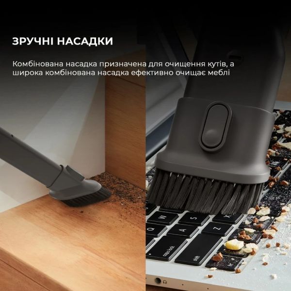 Ручний пилосос Dreame Cordless Vacuum Cleaner R20 Aqua 379263 фото