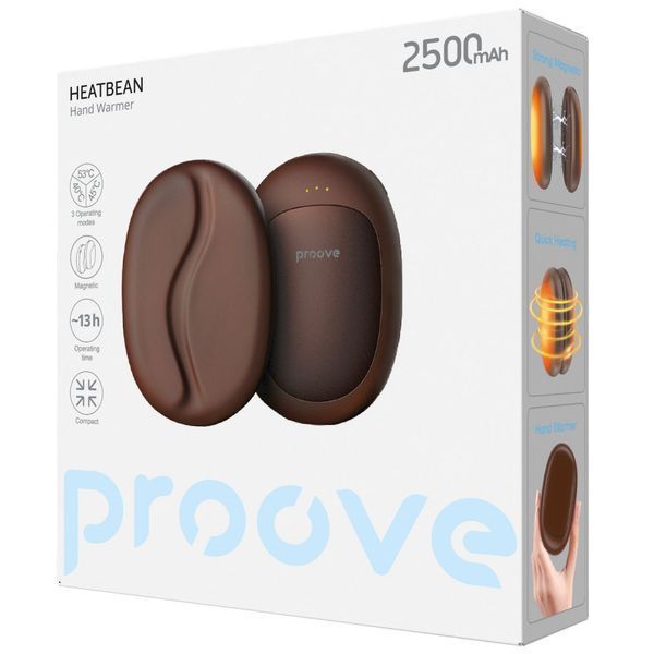 Грілка для рук Proove HeatBean (HWHB00002010) brown 398858 фото