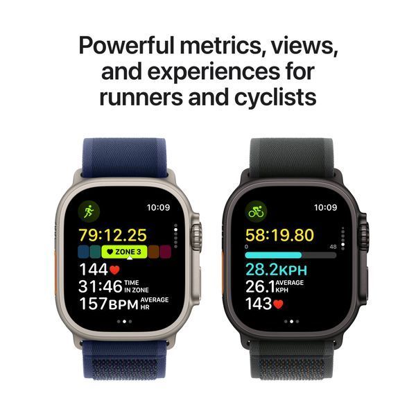 Смарт-годинник Apple Watch Ultra 2 GPS + LTE 49mm Natural Titanium Case With Titanium Milanese Loop S MX4M3 330609 фото