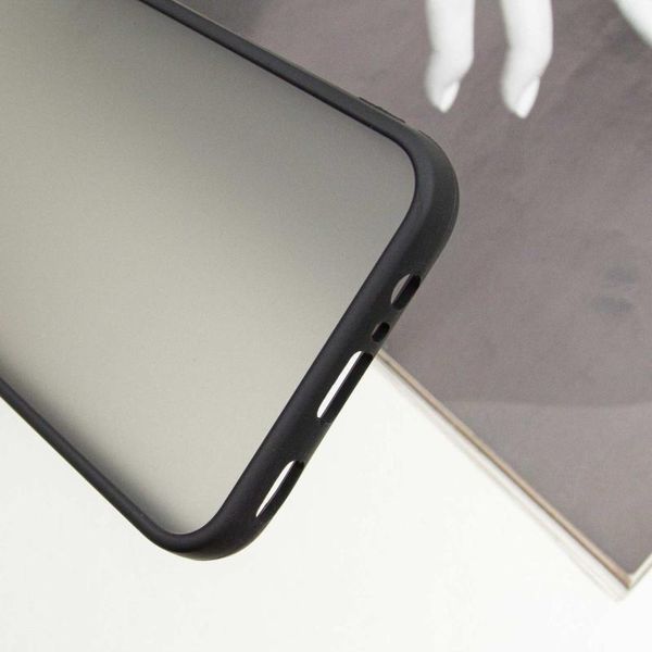 Чохол TPU+PC Lyon Frosted для Samsung Galaxy A17 4G/5G Black 398046 фото