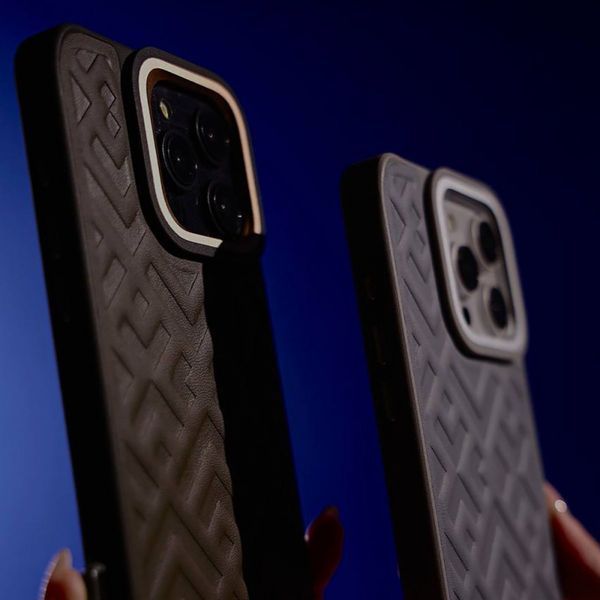 Чохол Kajsa Rhombus Collection with Magnetic Ring iPhone 16 Pro blue 335502 фото