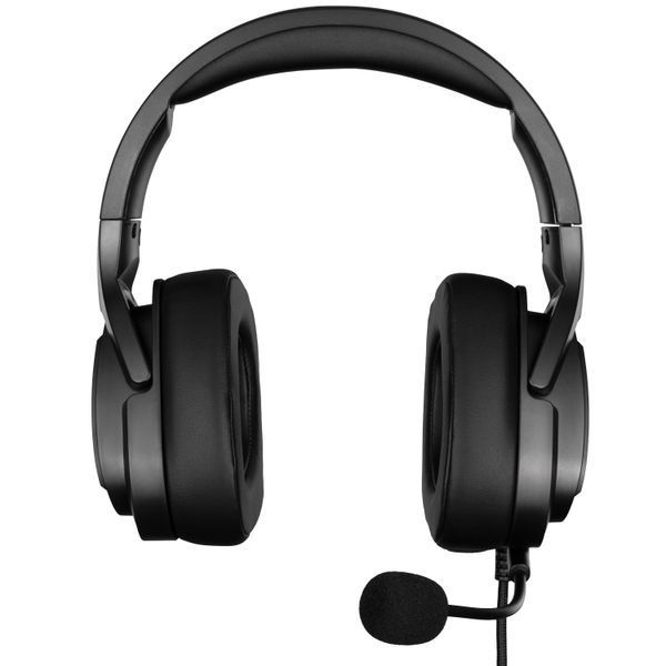 Гарнітура ігрова 2E GAMING HG340, mini-jack/dual 3.5mm, RGB, 2м, чорний (2E-HG340BK) 364103 фото