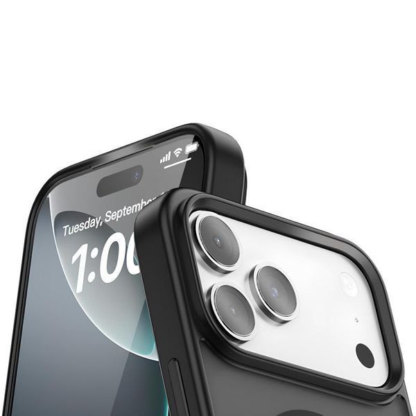 Чохол Ummi Colorful with MagSafe для Apple iPhone 17 Pro (6.3") Чорний / Black 401919 фото