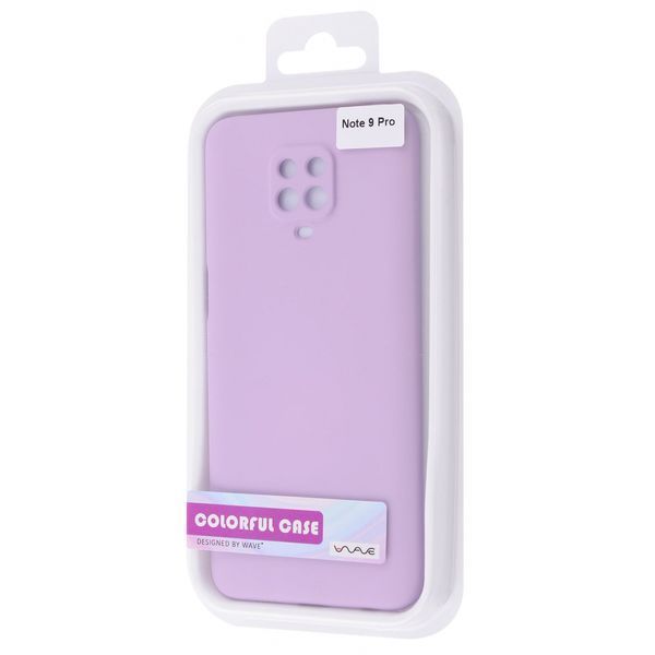 Чохол WAVE Colorful Case (TPU) Xiaomi Redmi Note 9S/Note 9 Pro light purple 331363 фото