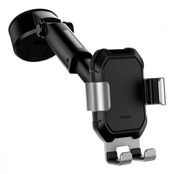 Автомобільний тримач Baseus Tank Gravity Car Mount With Suction Base (SUYL-TK01) black 396908 фото