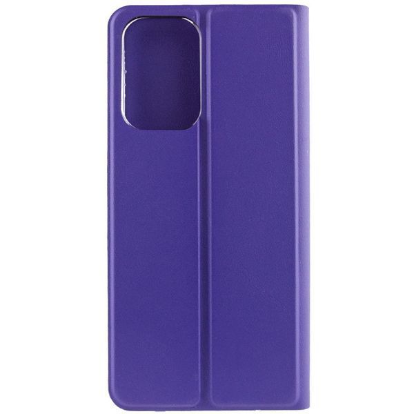 Шкіряний чохол книжка GETMAN Elegant (PU) для Motorola Moto G32 Фіолетовий 282498 фото