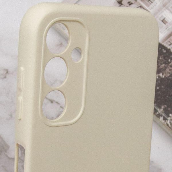 Чохол TPU GETMAN Liquid Silk Full Camera для Samsung Galaxy M34 5G Пісочний / Sand 397143 фото