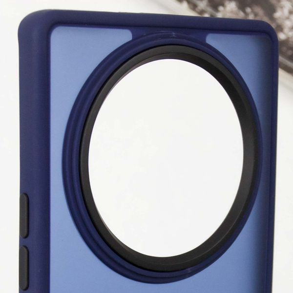 Чохол TPU+PC Lyon Frosted для Xiaomi Redmi 14C / Poco C75 Navy Blue 340668 фото