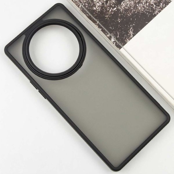 Чохол TPU+PC Lyon Frosted для Xiaomi Redmi A3 Black 295740 фото