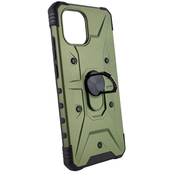 Ударостійкий чохол Pathfinder Ring для Samsung Galaxy A04 Зелений / Army Green 261094 фото