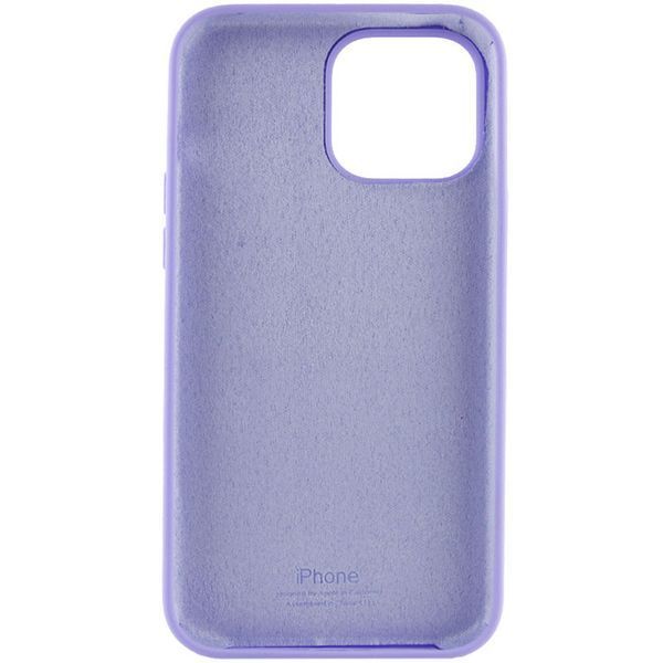 Чохол Silicone Case Full Protective (AA) для Apple iPhone 16 (6.1") Бузковий / Dasheen 321354 фото