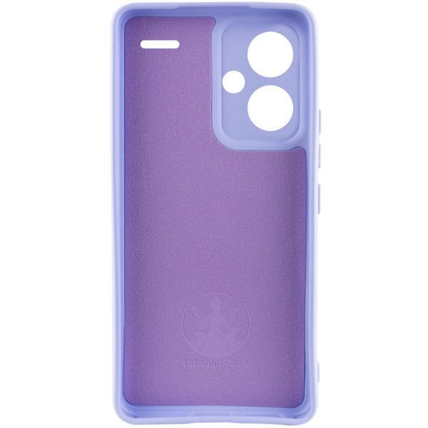 Чохол Silicone Cover Lakshmi Full Camera (A) для Xiaomi Redmi Note 13 Pro+ Бузковий / Dasheen 288481 фото
