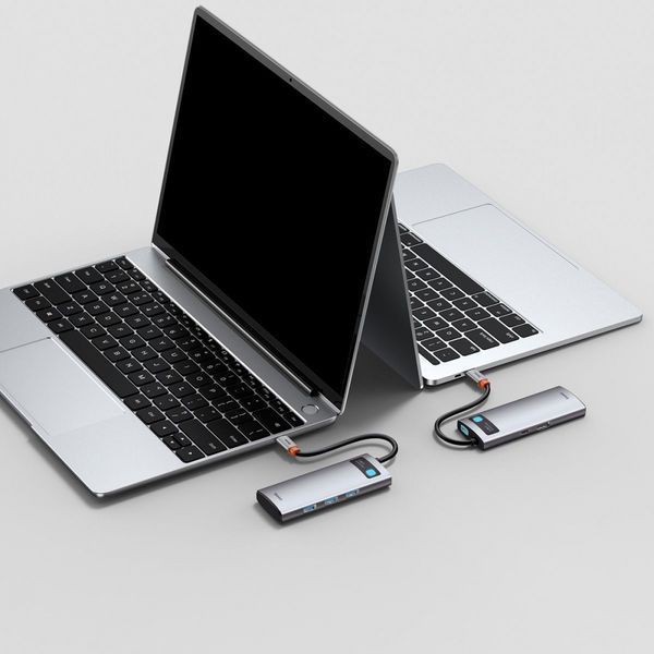 USB-Хаб Baseus Metal Gleam Series 5-in-1 Type-C CAHUB-CX0G 252251 фото
