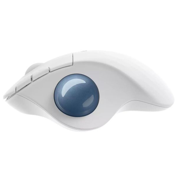 Маніпулятор миша бездротова LOGITECH TRACKBALL ERGO M575 FOR BUSINESS EMEA OFFWHITE (910-006438) 349610 фото