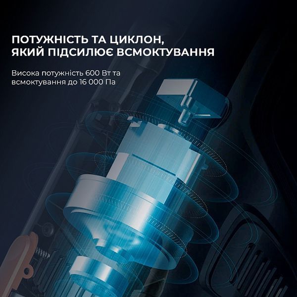 Ручний пилосос Deerma Corded Hand Stick Vacuum Cleaner (DX118C) 317606 фото