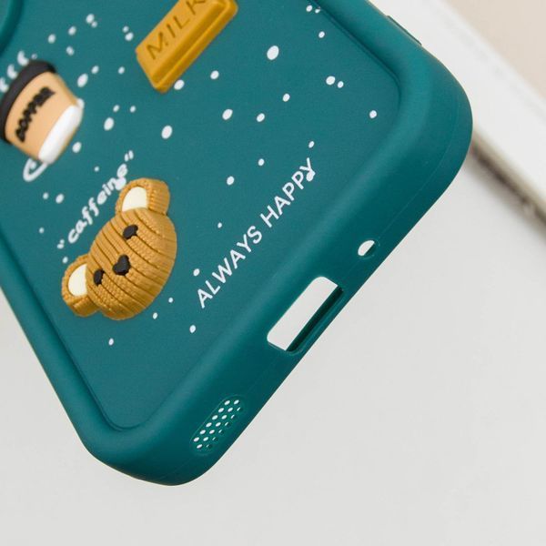 Чохол TPU Toys Case для Xiaomi Redmi 12C / Poco C55 Pine Green / Always Happy 326449 фото