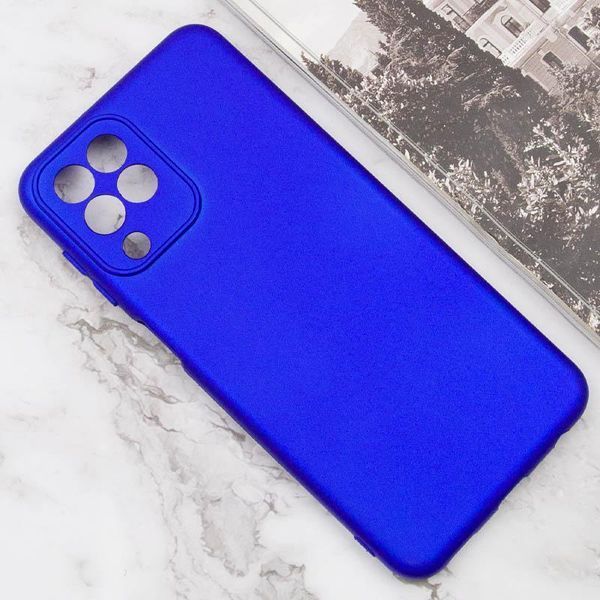 Чохол TPU GETMAN Liquid Silk Full Camera для Samsung Galaxy M33 5G Синій / Iris 397556 фото
