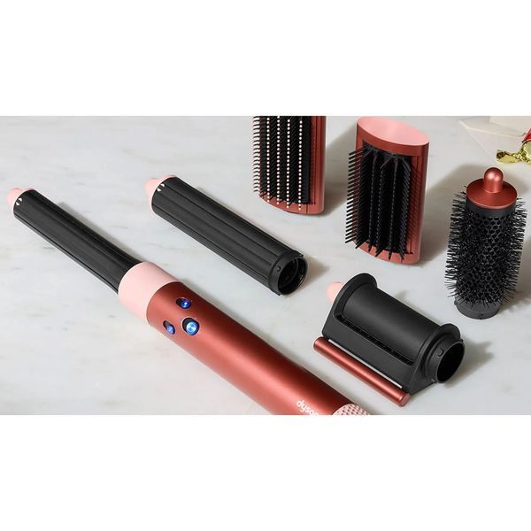 Стайлер Dyson HS05 Airwrap Multi-styler Complete Long Volumise Strawberry Bronze/Blush Pink (581840-01) EU 319703 фото
