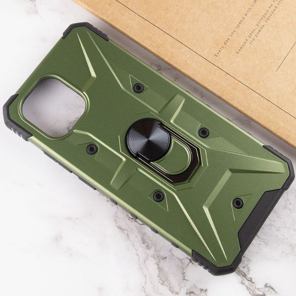 Ударостійкий чохол Pathfinder Ring для Samsung Galaxy A04 Зелений / Army Green 261094 фото