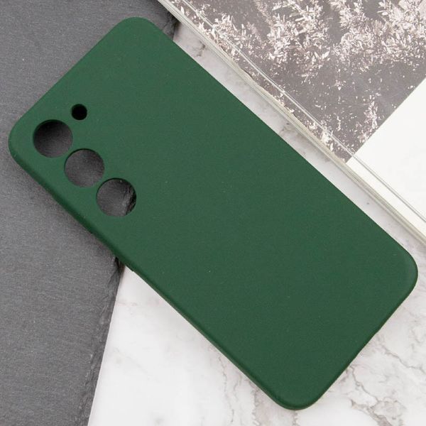 Чохол Silicone Cover Lakshmi Full Camera (AAA) для Samsung Galaxy S24+ Зелений / Cyprus Green 286914 фото