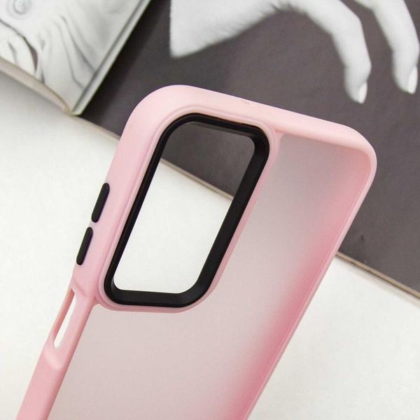 Чохол TPU+PC Lyon Frosted для Samsung Galaxy A17 5G Pink 393977 фото