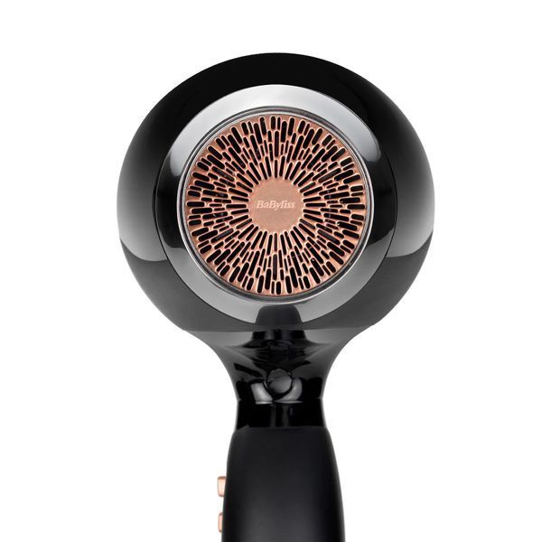 Фен Babyliss Air Power Pro, 2300Вт, 3 режими, дифузор, іоніз-я, хол. обдув, кераміка, чорно-рожевий (6716DE) 364745 фото