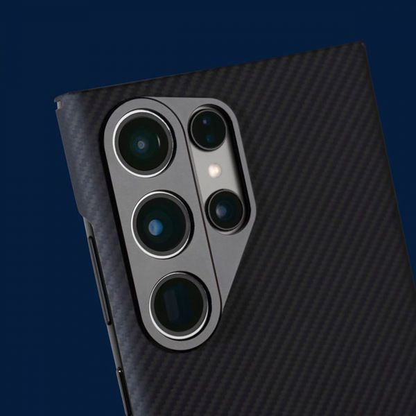 Чохол WAVE Premium Carbon Slim with Magnetic Ring Samsung Galaxy S24 Plus black 333410 фото