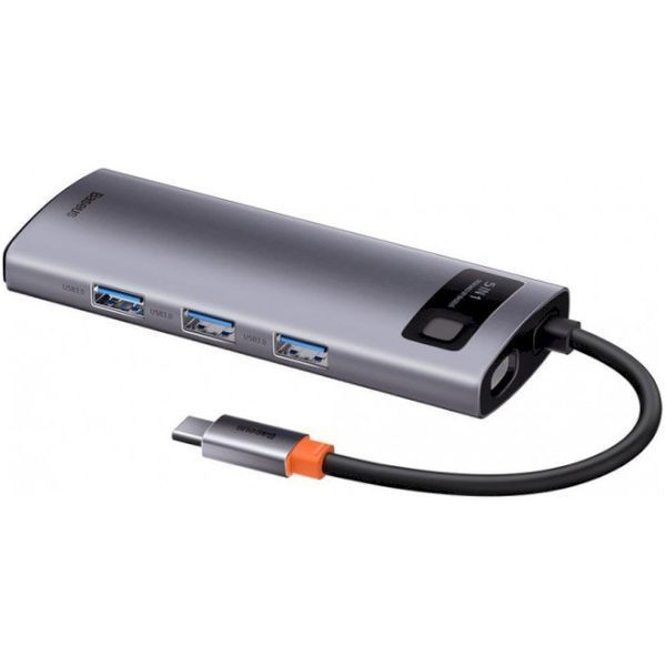 USB-Хаб Baseus Metal Gleam Series 5-in-1 Type-C CAHUB-CX0G 252251 фото