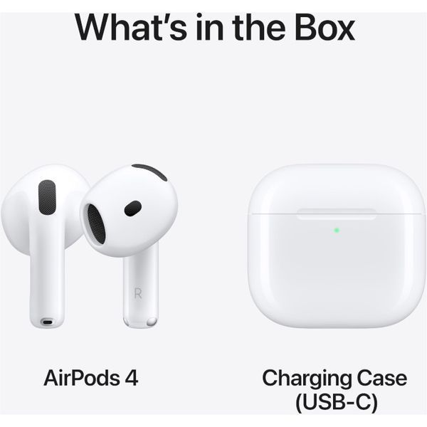 Навушники Apple AirPods 4 (MXP63) White 319888 фото