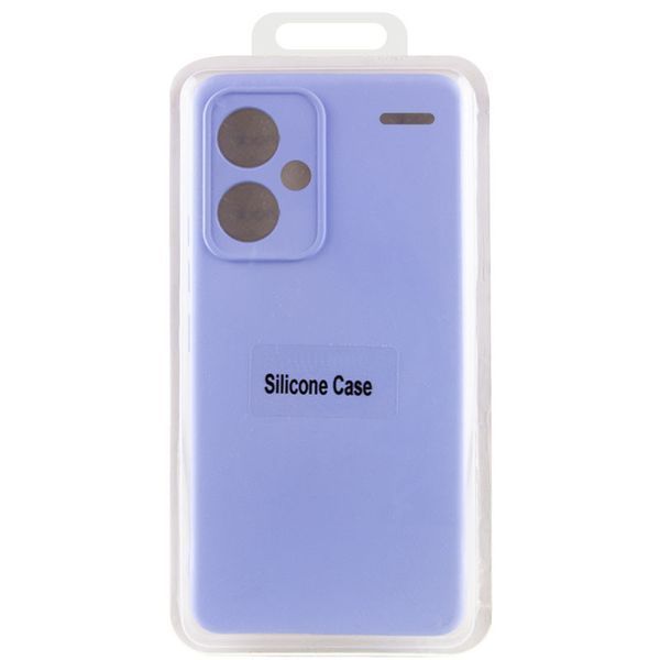 Чохол Silicone Cover Lakshmi Full Camera (A) для Xiaomi Redmi Note 13 Pro+ Бузковий / Dasheen 288481 фото