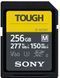 Карта пам'яті Sony SDXC 256GB C10 UHS-II U3 V60 R277/W150MB/s Tough (SFM256T.SYM) 371877 фото 1
