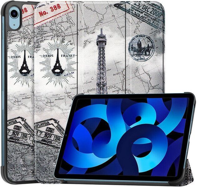 Чохол-книжка iPad 10.9 10Gen 2022 BeCover Smart Case (709197) Paris 327946 фото