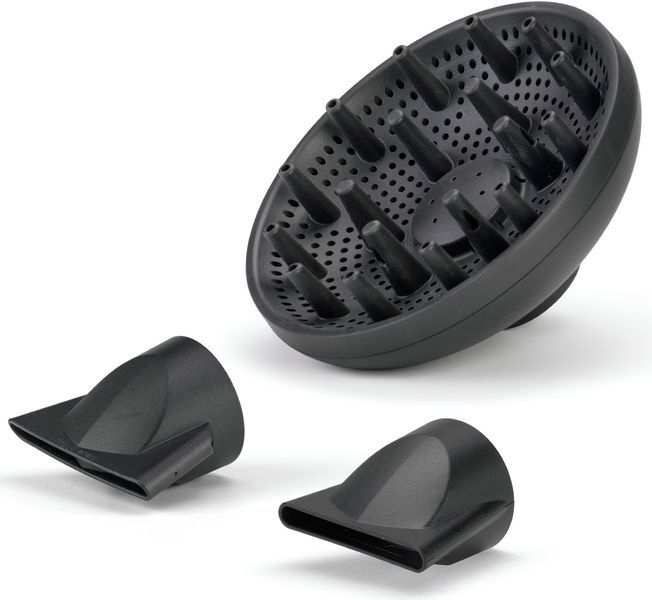 Фен Babyliss Air Power Pro, 2300Вт, 3 режими, дифузор, іоніз-я, хол. обдув, кераміка, чорно-рожевий (6716DE) 364745 фото
