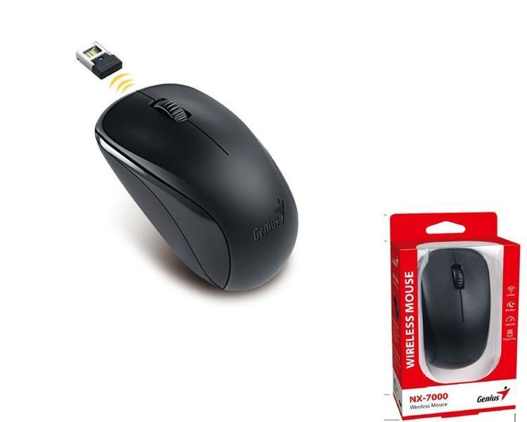 Миша Genius NX-7000, WL, чорний (31030027400) 363811 фото