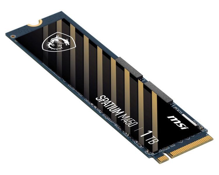 Твердотільний запам&rsquo;ятовувальний пристрій накопичувач (SSD) G4 M.2 NVME 1TB SPAT. M450 S78-440L0M0-P83 MSI 354489 фото