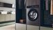 Пральна машина Haier фронтальна, 9кг, 1400, A+++, 60см, дисплей, пара, інвертор, люк чорний, прямий привід, cріблястий (HW90-B14939S8) 375633 фото 12